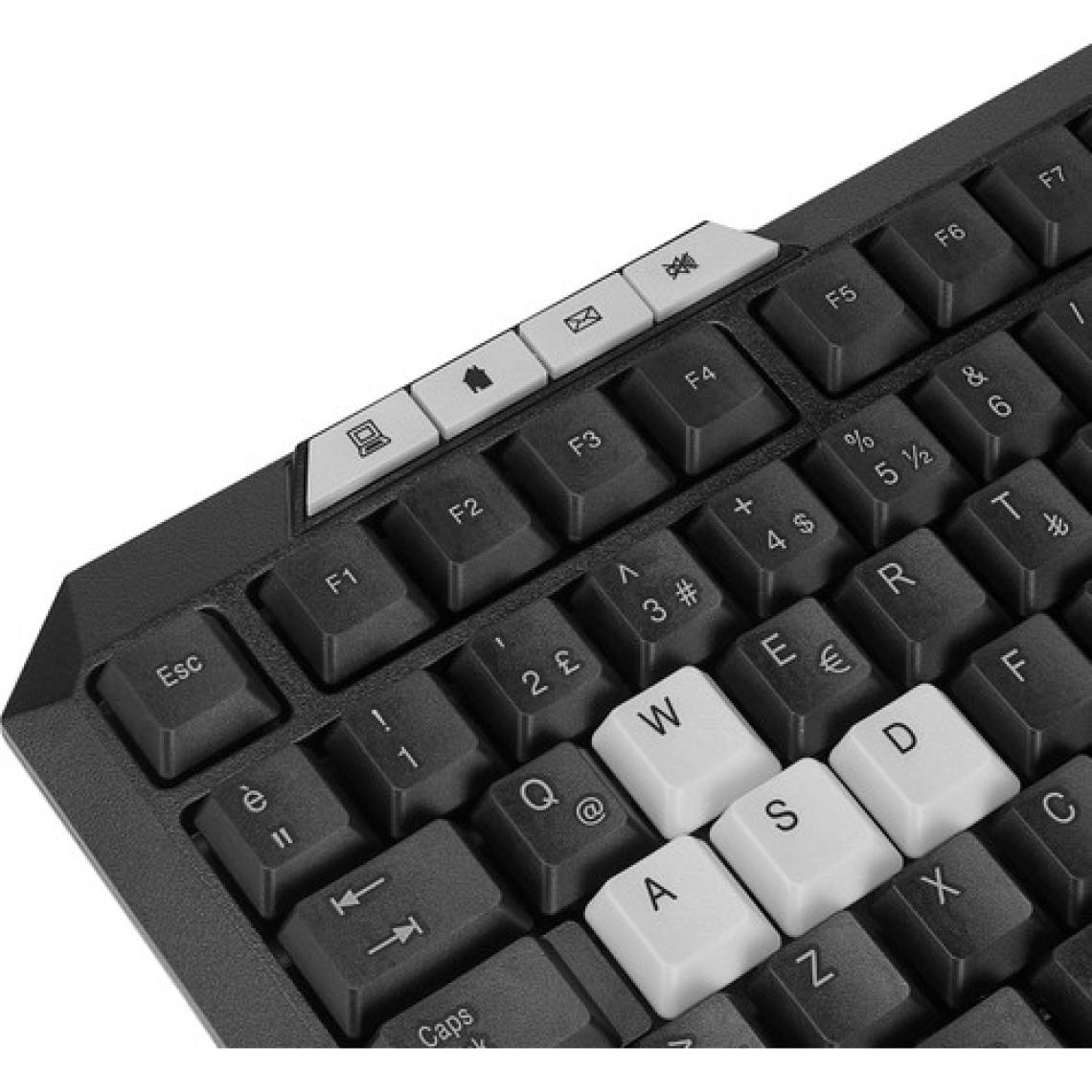 Everest KB-700 Siyah Usb Q Multimedya Klavye