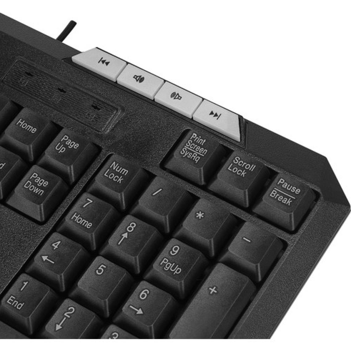 Everest KB-700 Siyah Usb Q Multimedya Klavye