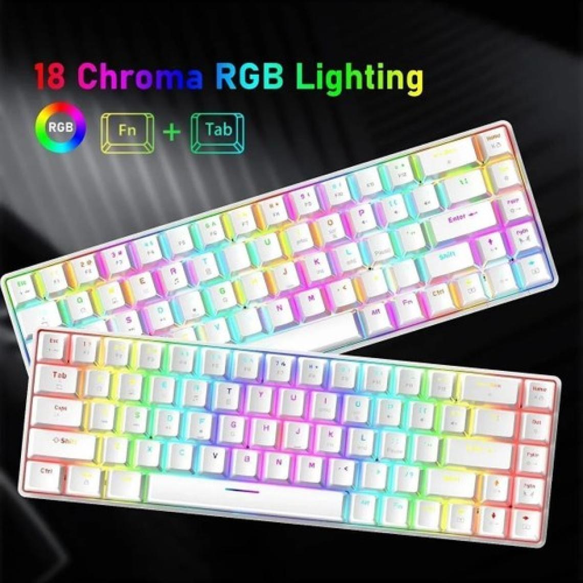 Sarftech T60  Kırmızı Switch Rgb Klavye Kablolu Gaming Oyuncu Klavyesi