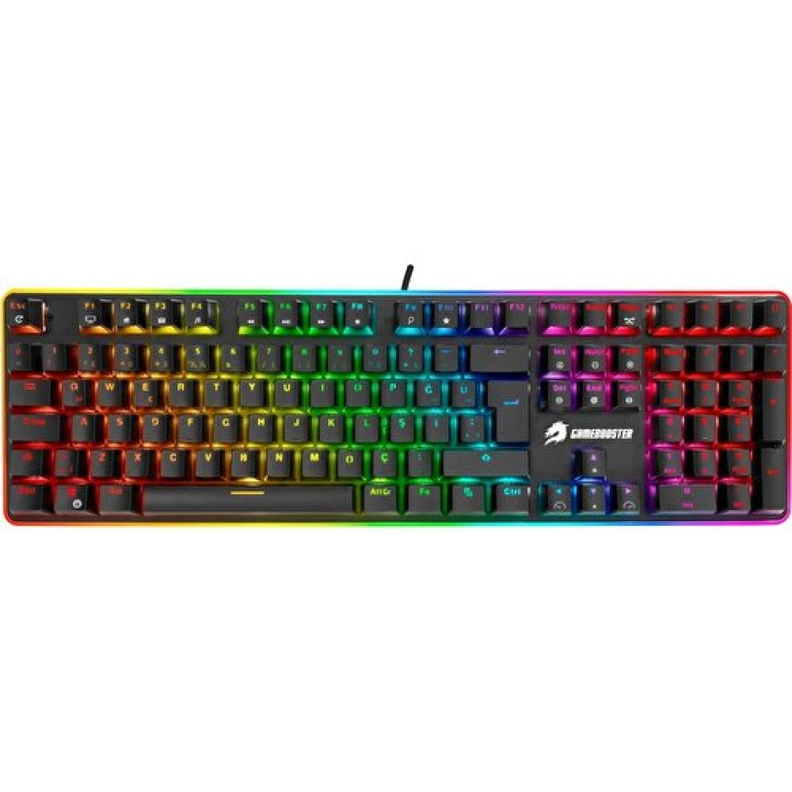 GameBooster G918 Fire Storm Blue Switch Kablolu Mekanik Oyuncu Klavyesi