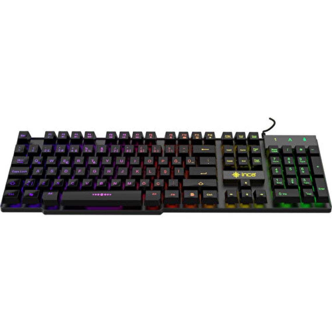 Inca IKG-446 Rainbow Efect Mekanik Hisli Gamer Klavye