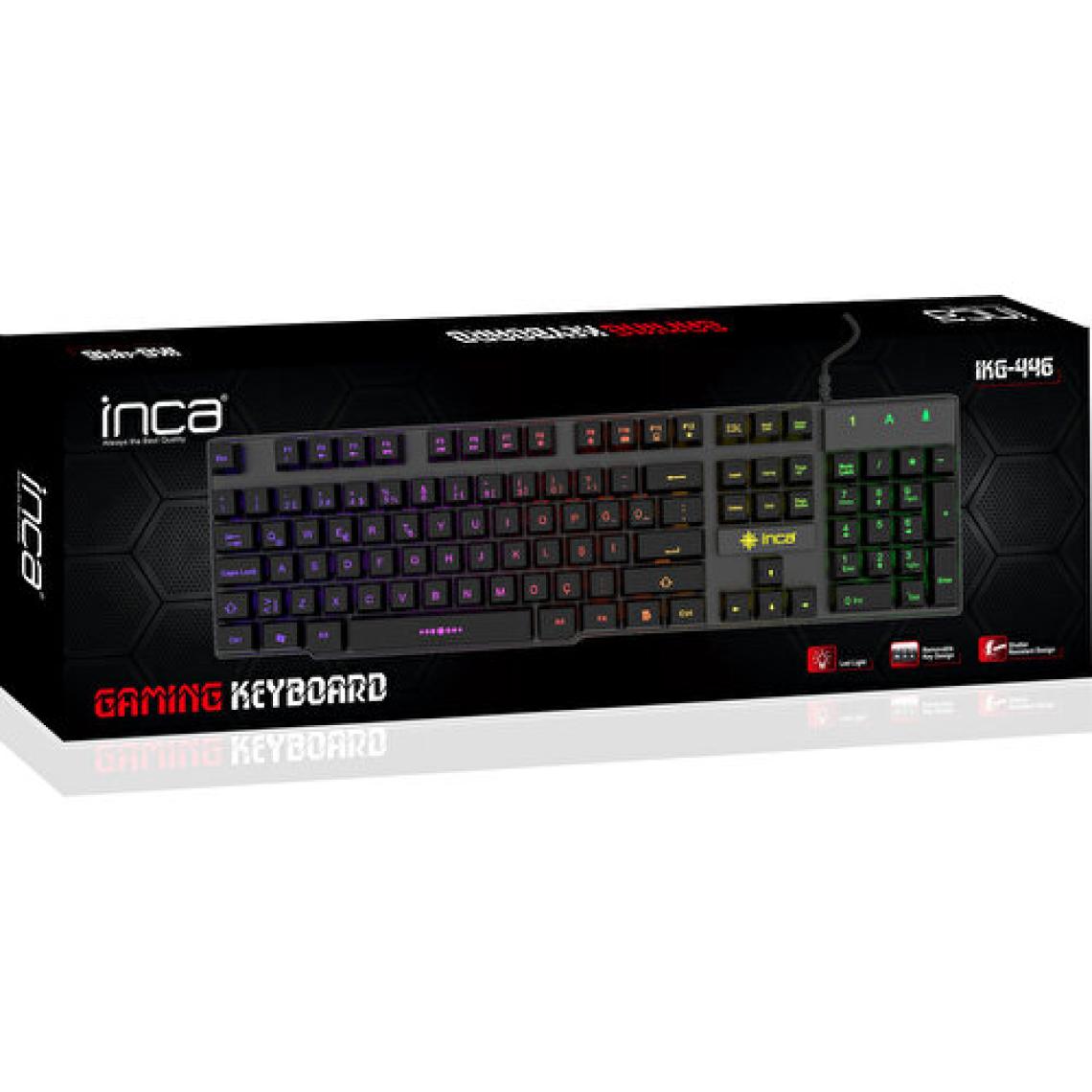 Inca IKG-446 Rainbow Efect Mekanik Hisli Gamer Klavye
