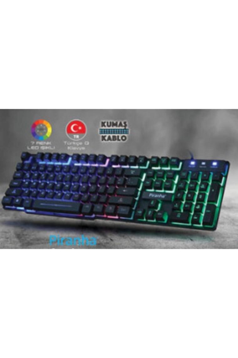 2345 Gaming 7 Renk Işıklı Oyuncu Klavyesi