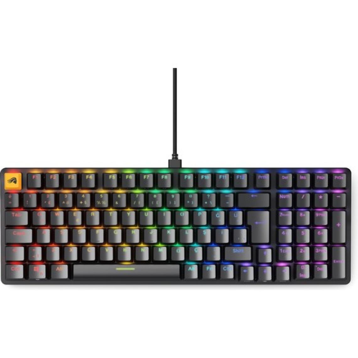 Glorious GMMK2 TR RGB Modüler Hotswap %96 Siyah Kablolu Mekanik Oyuncu Klavyesi