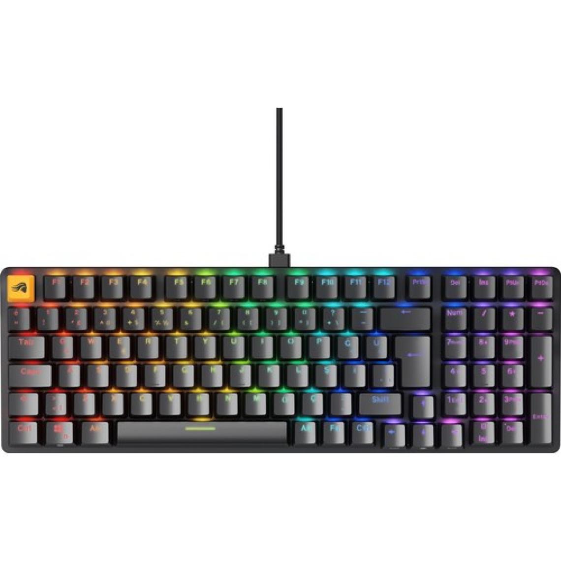 Glorious GMMK2 TR RGB Modüler Hotswap %96 Siyah Kablolu Mekanik Oyuncu Klavyesi
