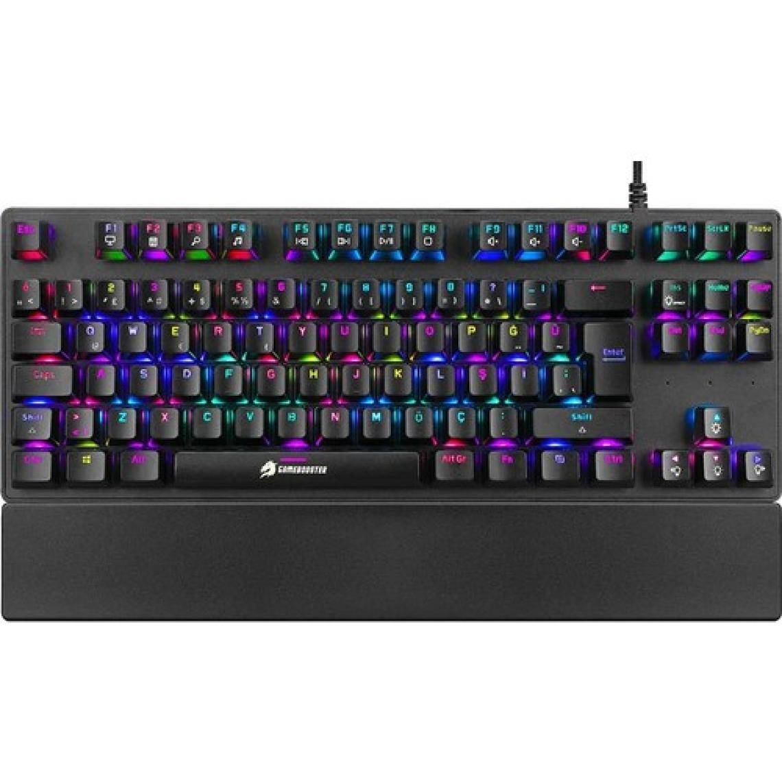 GameBooster GM10B Tactic RGB Bileklikli 88 Tuş Mekanik Oyun Klavyesi