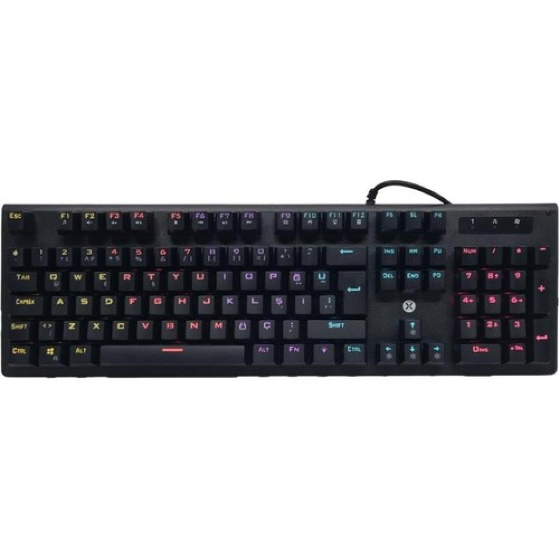 Dexim YH905 Rgb LED Işıklı ve Mekanik Tuşlu Oyuncu Klavyesi - DKA007