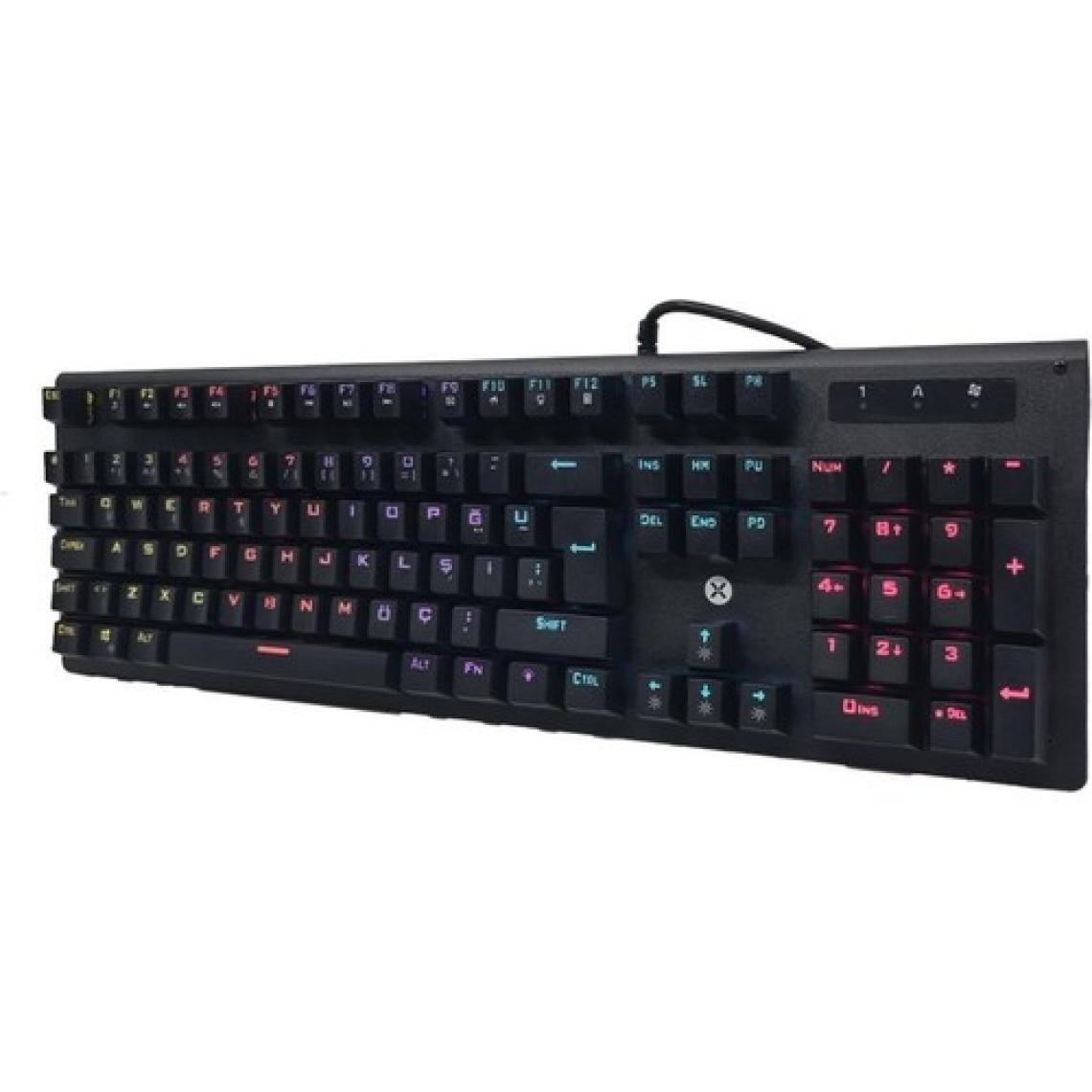 Dexim YH905 Rgb LED Işıklı ve Mekanik Tuşlu Oyuncu Klavyesi - DKA007