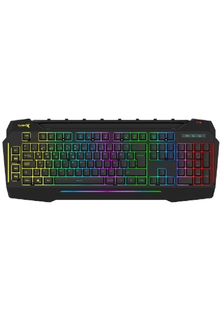 Giantpeak Mekanik Hisli Rgb Işık Makrolu Sese Duyarlı Standart Q Gaming Oyuncu Klavyesi
