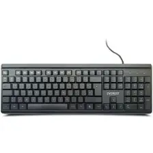 Everest KB-741F Siyah-Gri USB 2 Metre Bakır Kablolu Tamamen Türkçe F Klavye