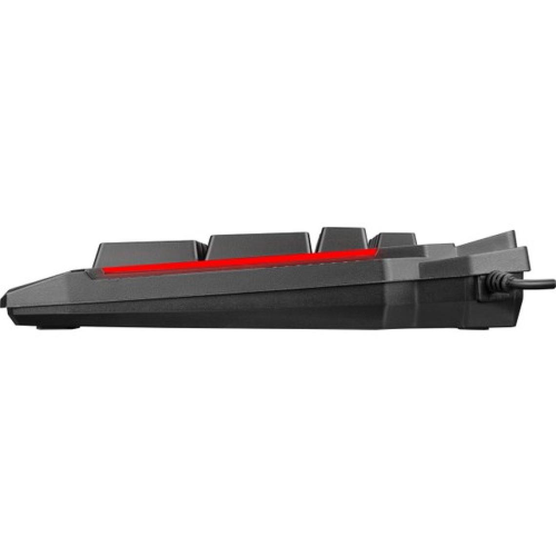 Rampage KB-R63 Stage Siyah USB 7 Renk Aydınlatmalı Q 4 Macro Fonksiyon 1*USB Hub Oyuncu Klavyesi