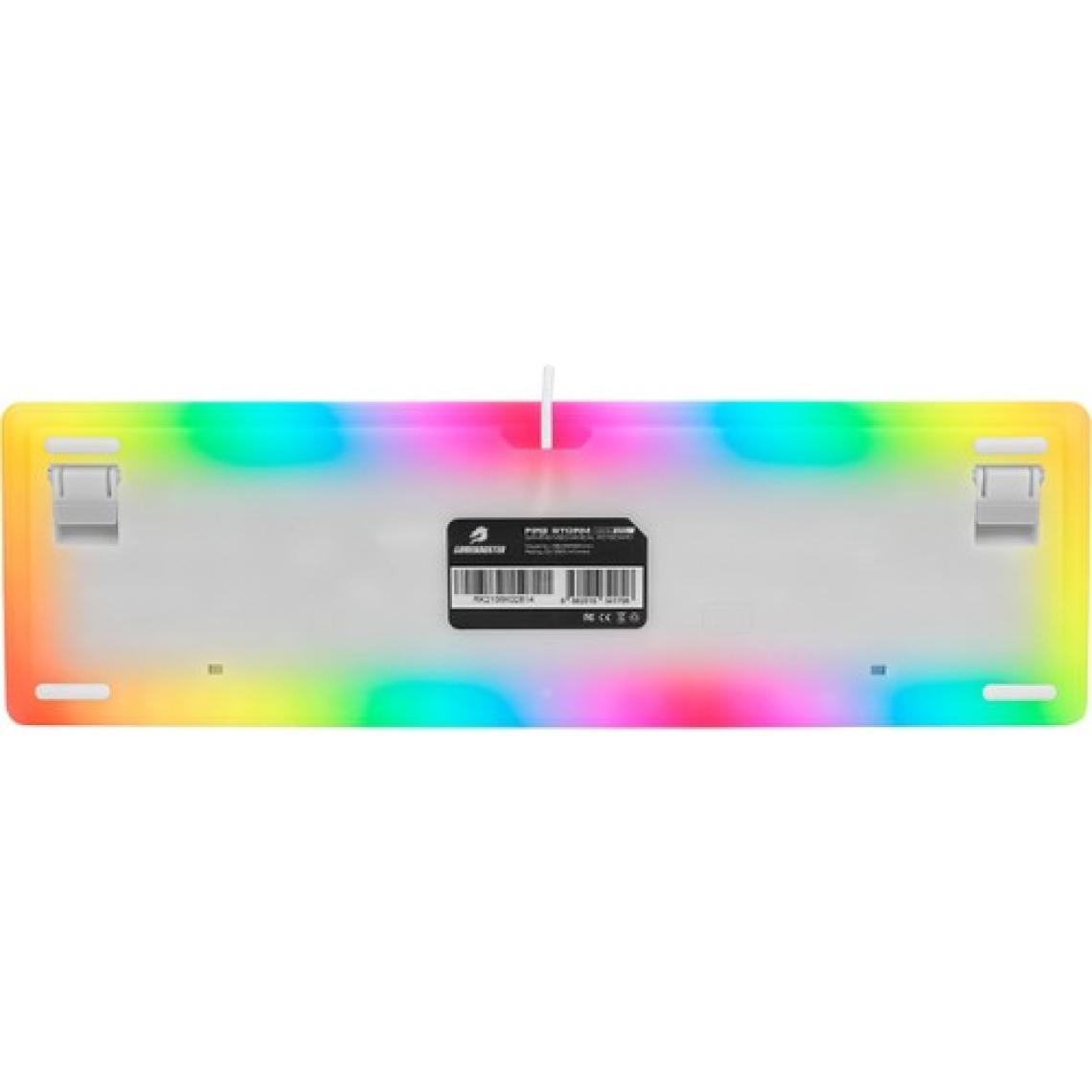 Gamebooster G918 Fire Storm RGB Red Switch Beyaz Mekanik Gaming Klavye