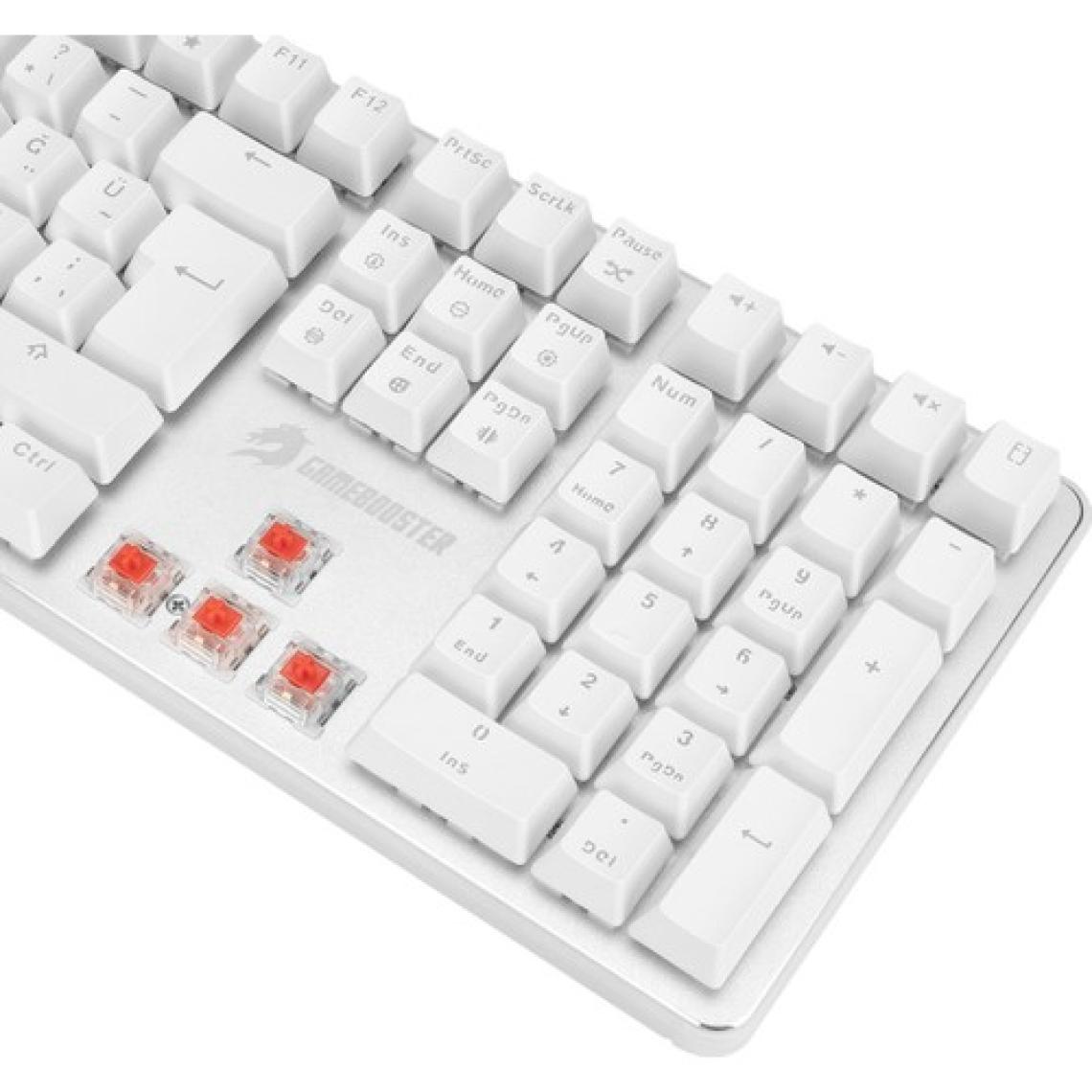 Gamebooster G918 Fire Storm RGB Red Switch Beyaz Mekanik Gaming Klavye