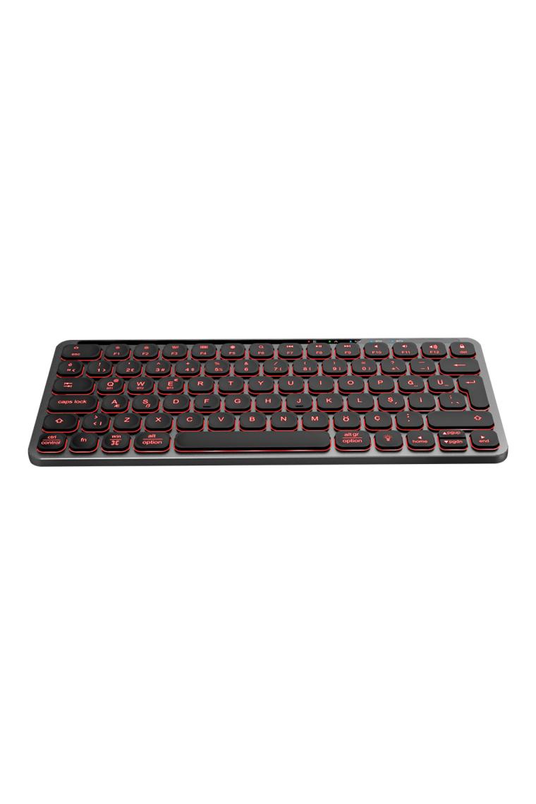Pusat Business Pro Mini Bluetooth Kablosuz Klavye Siyah