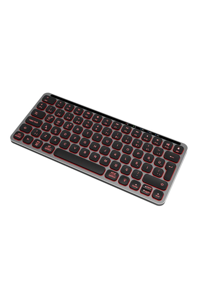 Pusat Business Pro Mini Bluetooth Kablosuz Klavye Siyah