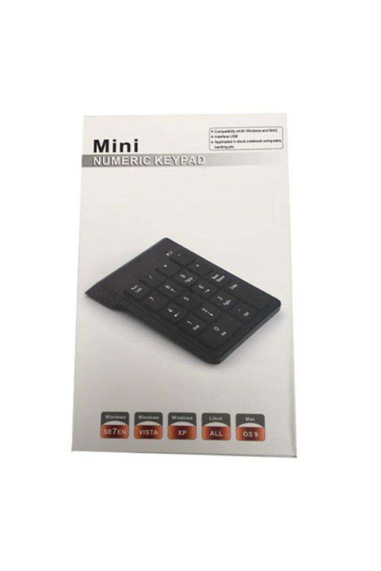 Boblov Numerik keypad usb 2.0 kablolu mini numerik keypad18 tuşlu