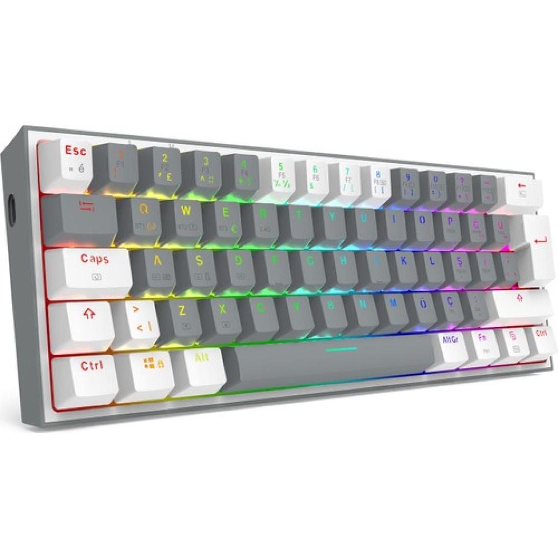 Redragon K616 Fizz Pro Rgb Red Switch 2.4ghz Kablosuz Türkçe Mekanik Oyuncu Klavyesi