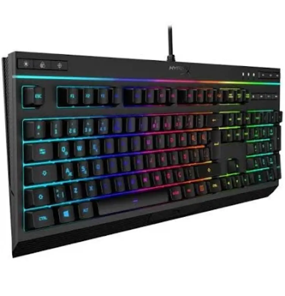 HyperX Alloy Core RGB Membran Oyuncu Klavye - HX-KB5ME2-TU