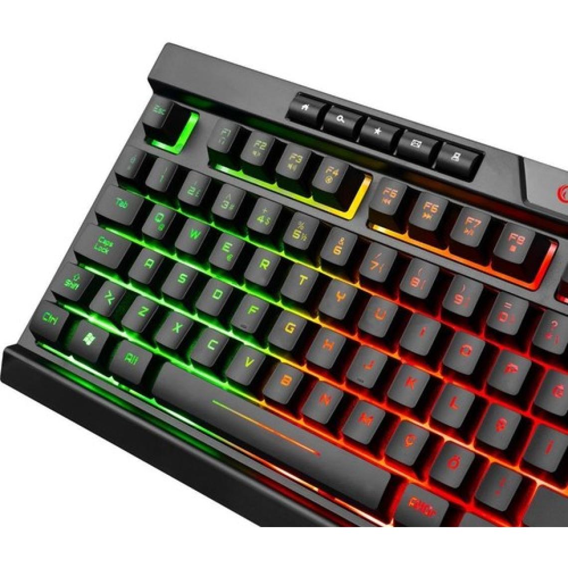 Rampage Bygamex-K2 Rainbow Aydınlatmalı Multimedia Gaming Oyuncu Klavyesi