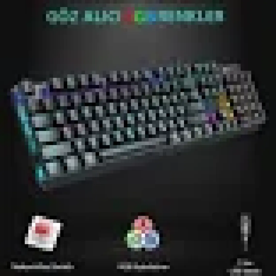 Lecoo GK301 USB Kablolu Red Switch Makro Tuş Atamalı RGB LED Aydınlatmalı Gaming Mekanik Türkçe Q Klavye Metalik Gri