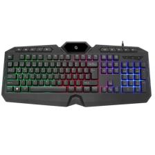 Fk-4860qu Siyah Usb Türkçe Q Multimedya Işıklı Gaming Oyuncu Klavyesi