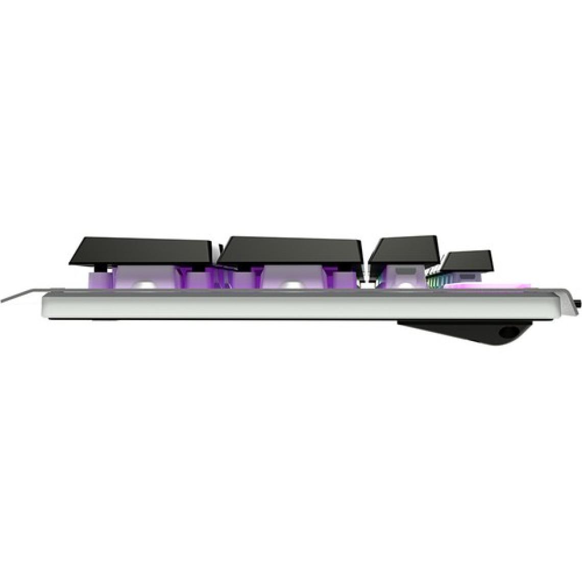 Lenovo Lecoo KB121 USB Kablolu Makro Tuşlu Rainbow Efektli Mekanik Hisli Membran Gaming Q Siyah Klavye