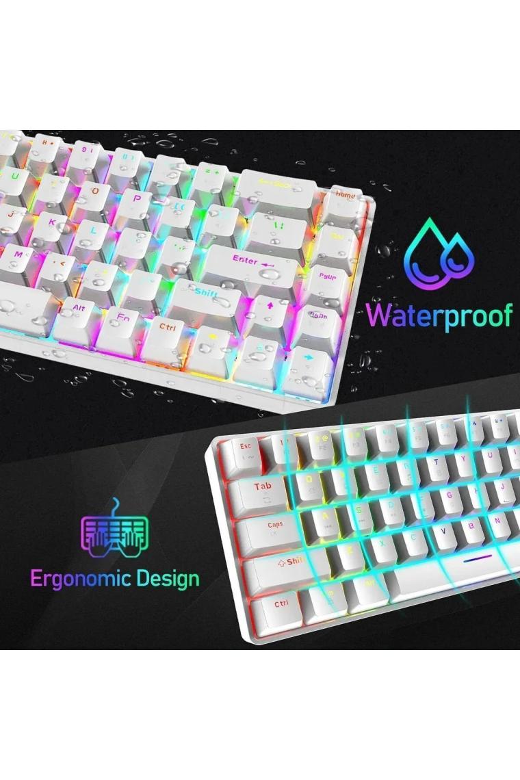 Sarftech T60  Kırmızı Switch Rgb Klavye Kablolu Gaming Oyuncu Klavyesi