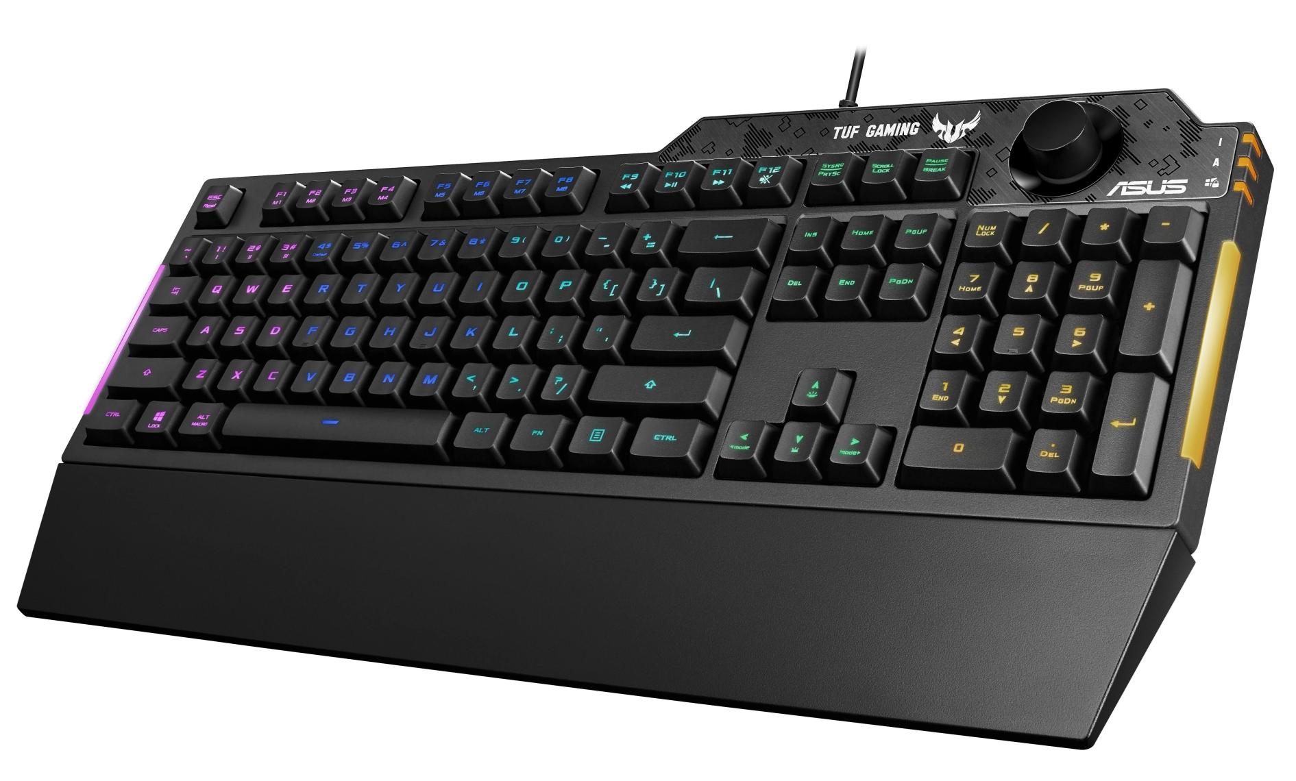 Asus RA04 Tuf Gaming K1 Mekanik Hisli Türkçe Rgb Gaming Klavye