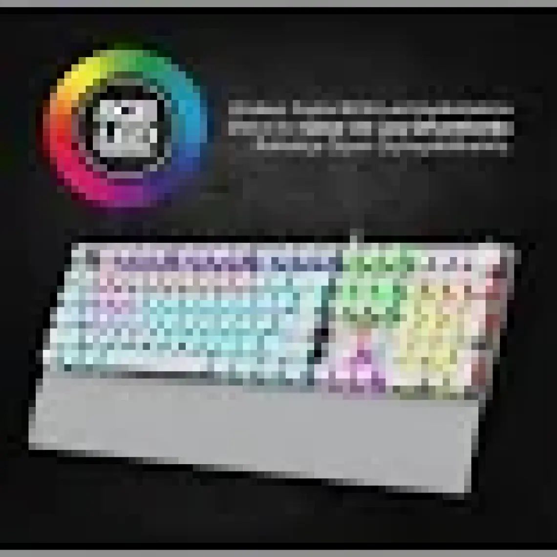 Lecoo KG1102 USB Kablolu Red Switch Makro Tuşlu RGB LED Aydınlatmalı Mekanik Gaming Türkçe Q Metalik Klavye
