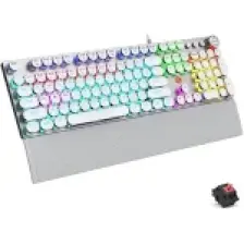 Lecoo KG1102 USB Kablolu Red Switch Makro Tuşlu RGB LED Aydınlatmalı Mekanik Gaming Türkçe Q Metalik Klavye