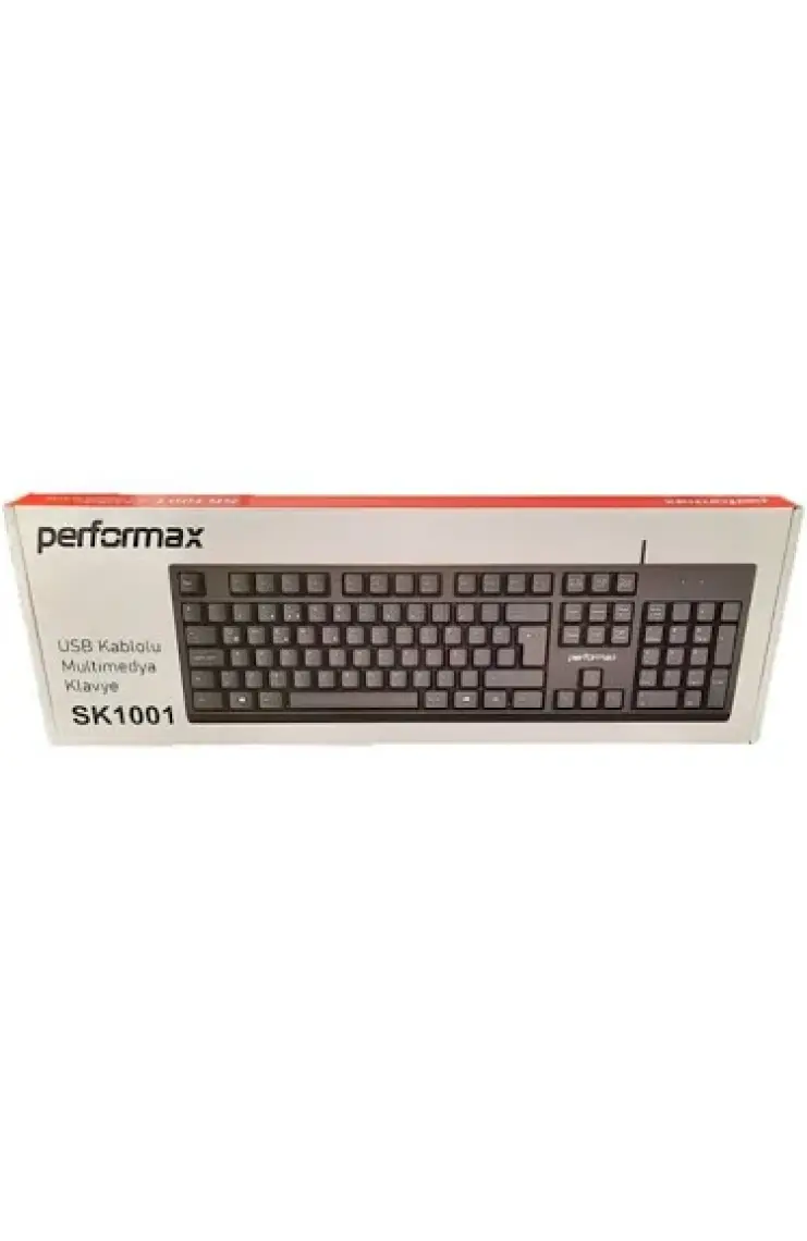 Performax Kablolu Klavye Siyah