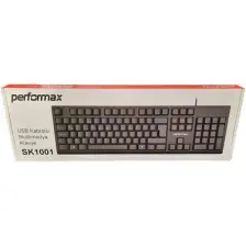 Performax Kablolu Klavye Siyah