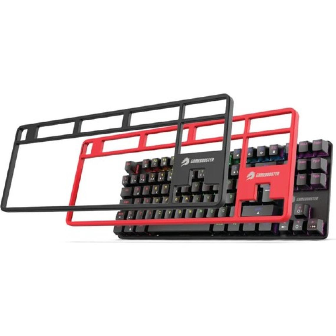 GameBooster GM06B Plus Rainbow Aydınlatmalı  TKL Mekanik Red Switch Oyuncu Klavyesi