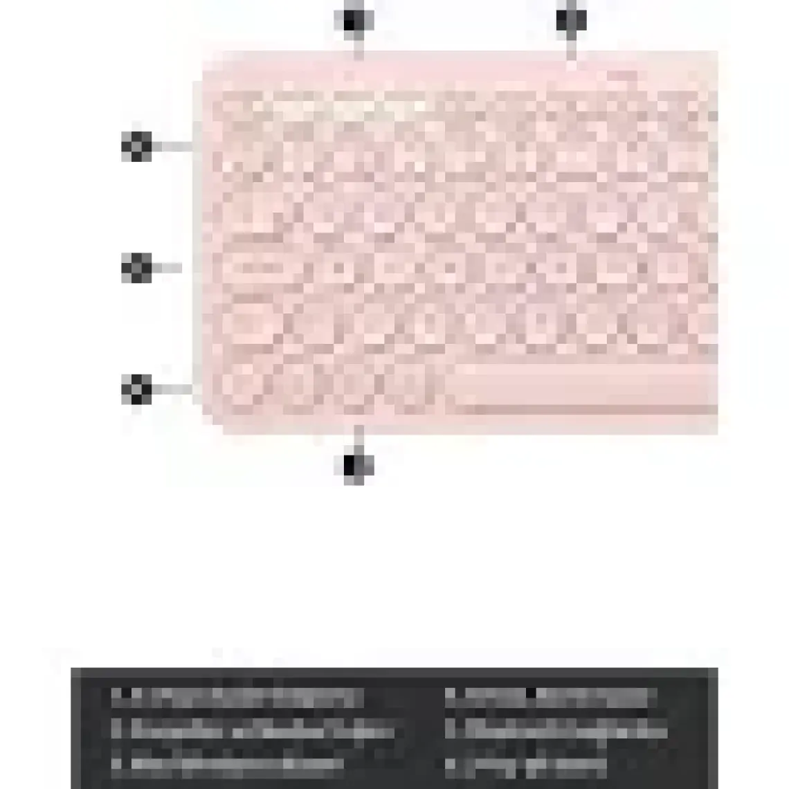 Logitech 920-010067 K380 Bluetooth Rose Klavye