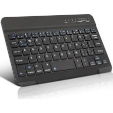 TriLine Mini Bluetooth Kablosuz Şarjlı Pilli Slim Rubber Klavye