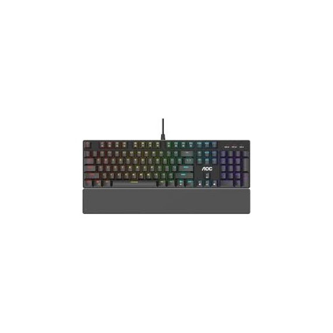 Aoc GK500 Outemu Red Switch Rgb Gaming Keyboard