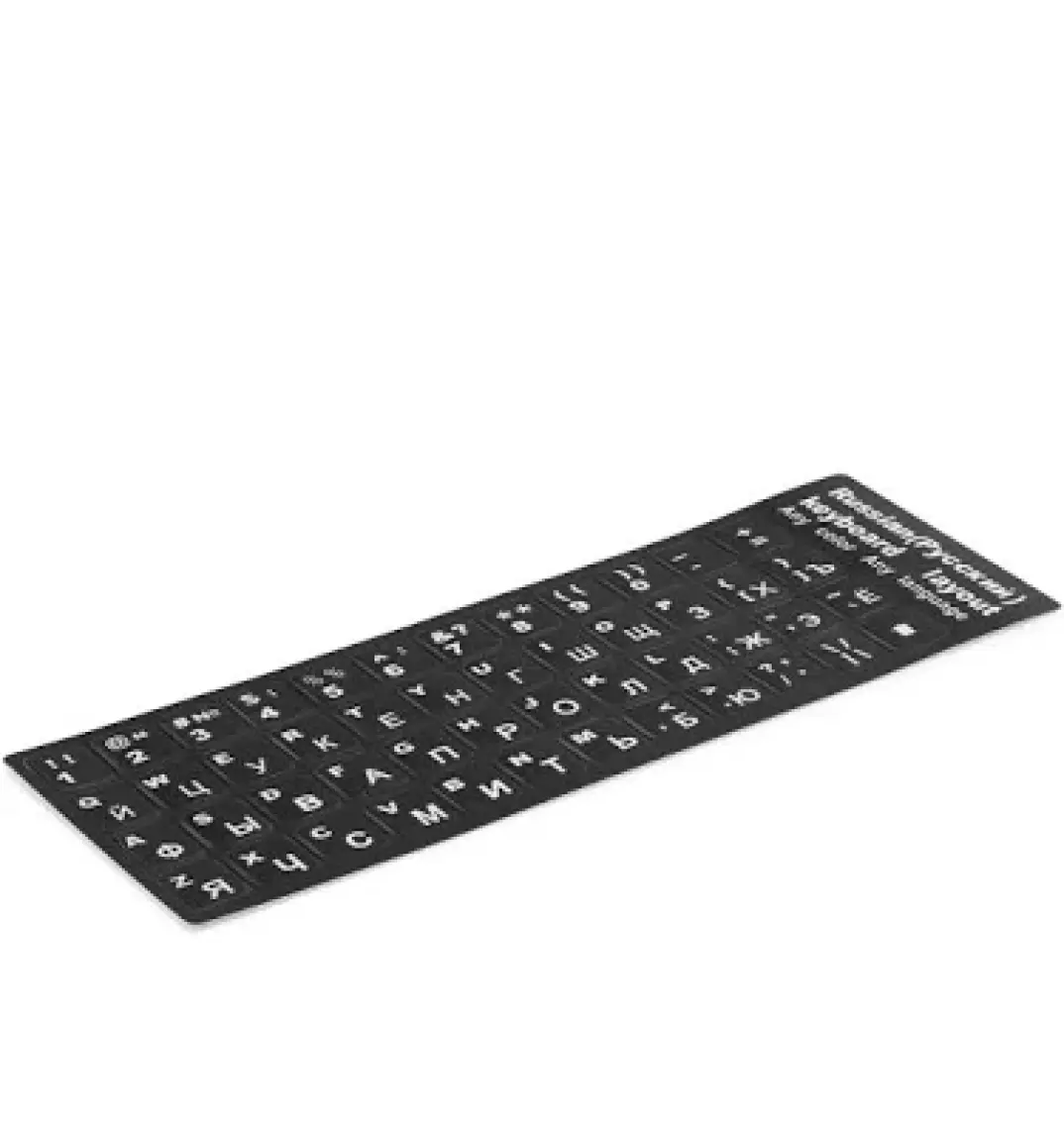 Hadron HDX8258(3494) Klavye Sticker Tuş Takımı Rusça Q (Küçük)