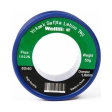 Wellhise Lehim Teli 1.0 mm 50 Gr 60/40 Fluxlu Lehim Teli