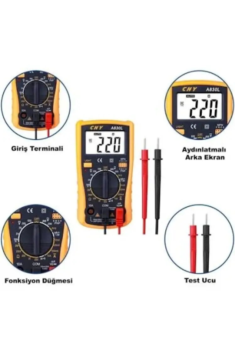 Dailytech 60W Ayarlanabilir Elektrikli Havya Kiti Full Lehim Seti
