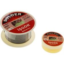 İşgör Lehim Pastası ve Lehim Teli Lehimleme Kremi Solder 40/60