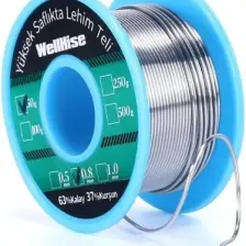 Wellhise 0,8 mm 50 gr %63 Kalay %37 Kursun Lehim Teli