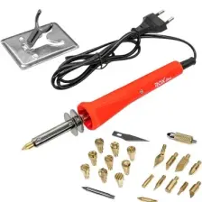 Rox Wood 0142 Ahşap Yakma ve Hobi Seti 30 Watt - 27 Parça