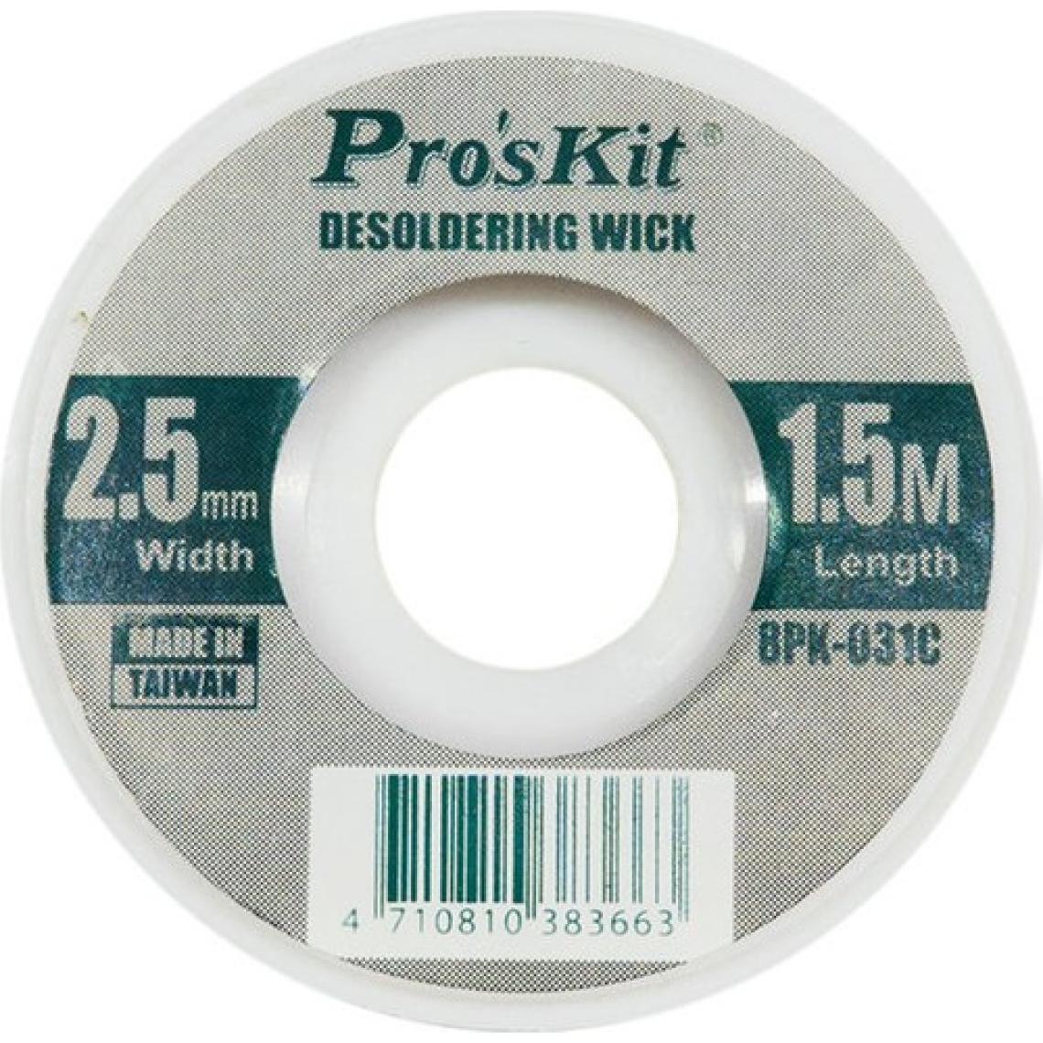 Proskit 8PK-031C Lehim Sökme Fitili