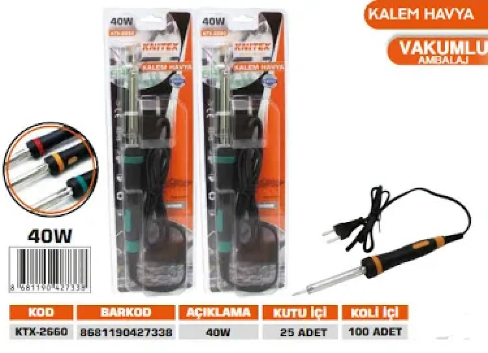 Knitex Kalem Havya 40 W