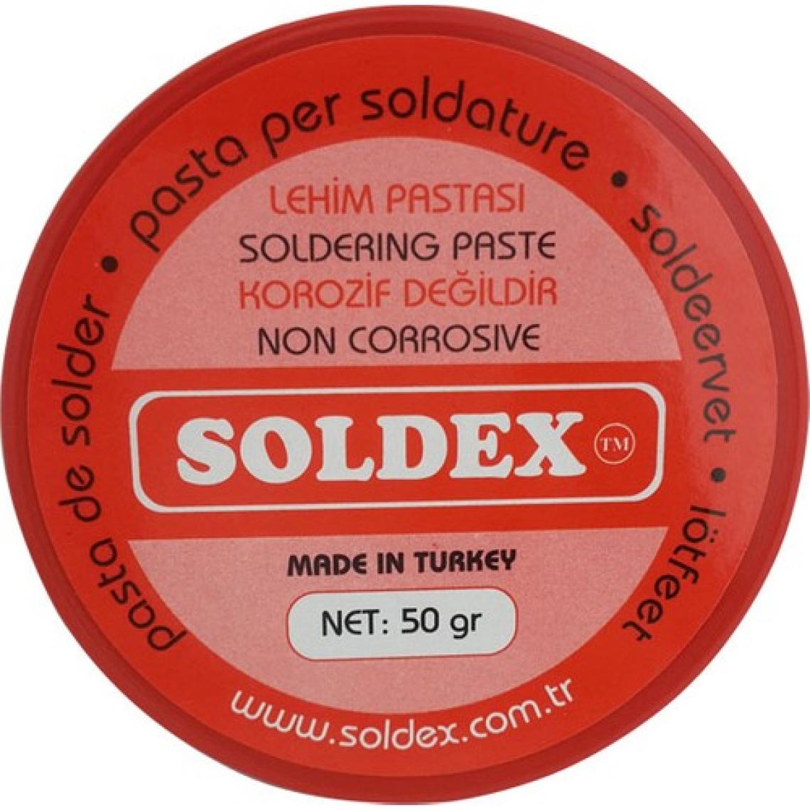 Ayt Soldex Lehim Pastası 50 gr Lehim Havya Ucu Temizleyici Pasta
