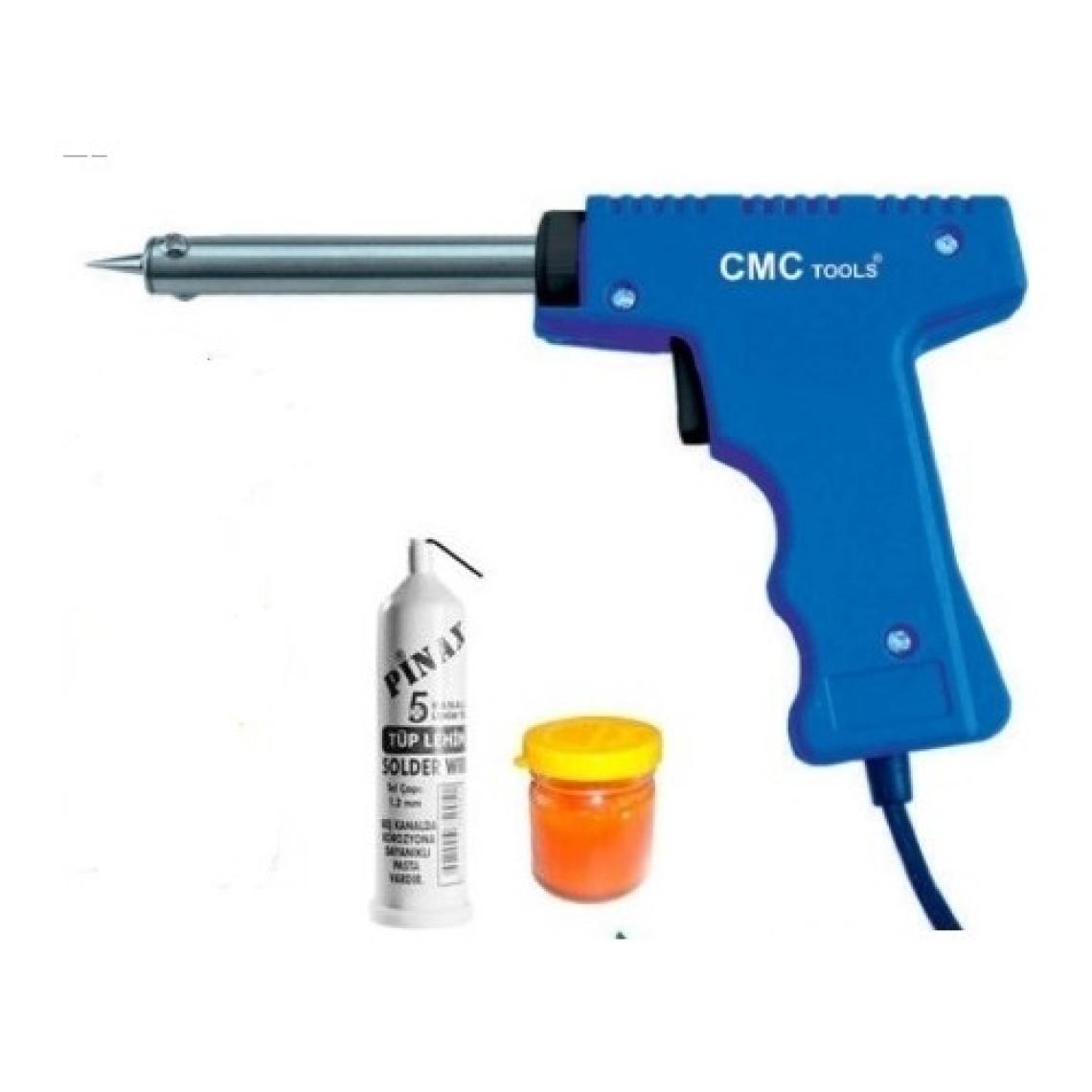 Cmc Makroyapı Cmc Tabanca Havya 40-80 W Lehim Makinesi Seti Tabanca Havya Seti