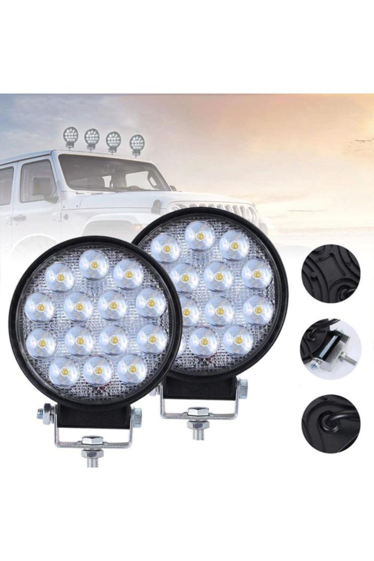 Knmaster Catalina 42W 14 Ledli Süper Ince Off Road Sis Farı Takımı
