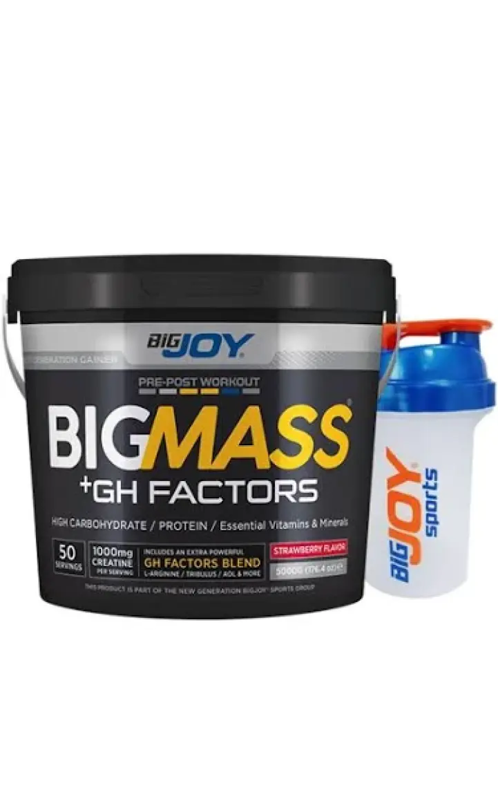 Bigjoy Bigmass Gh Factors 5000 gr Karbonhidrat Tozu