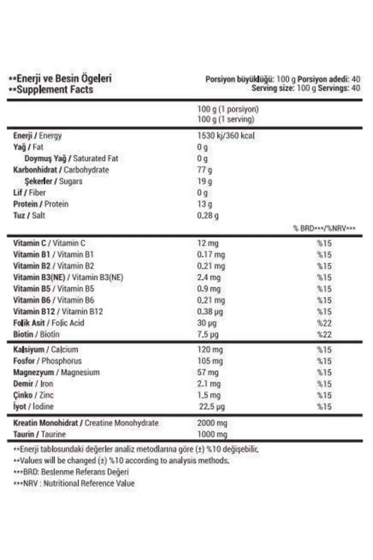 Onyx Mechanic Mass Karbonhidrat 4000 gr Çikolata