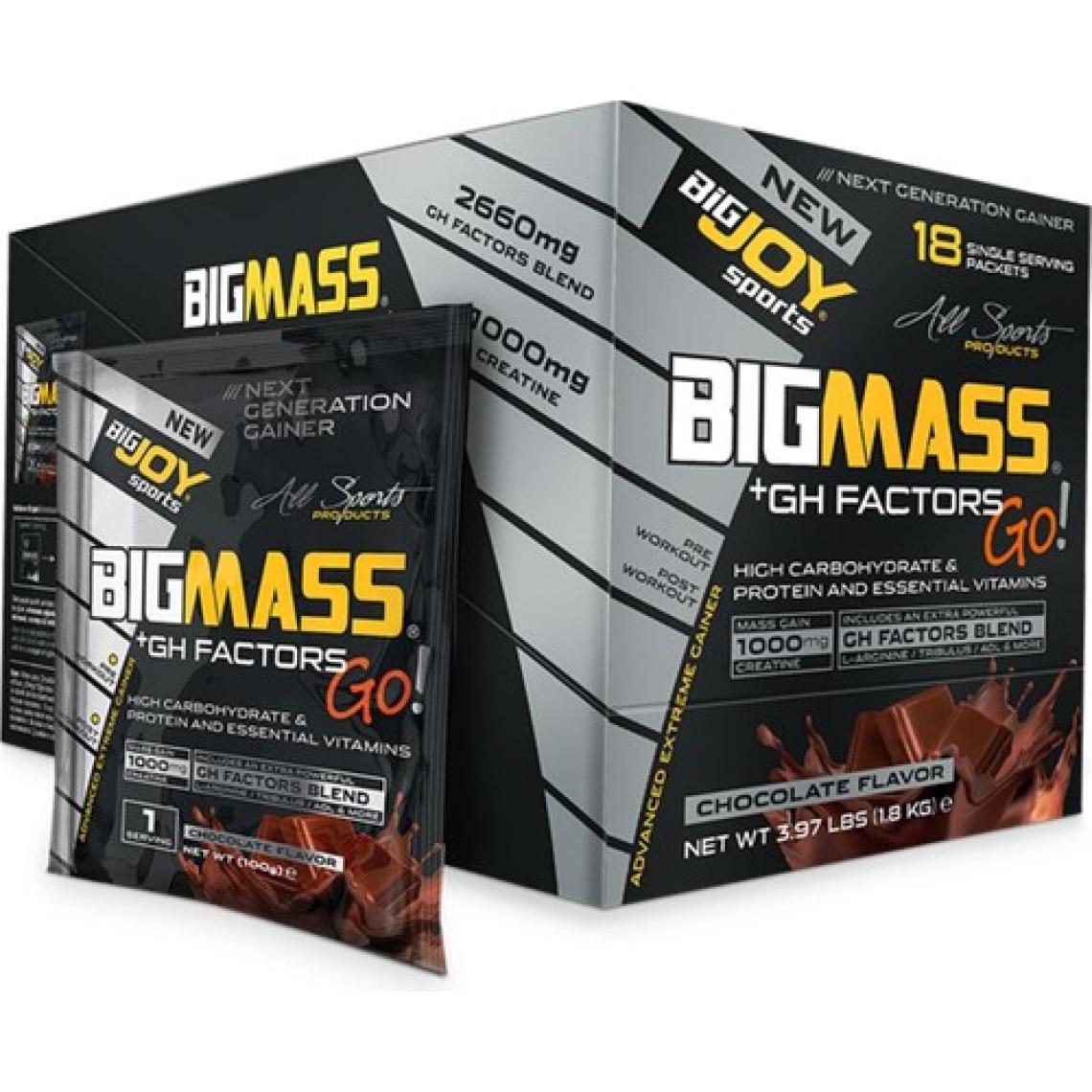 Bigjoy Sports Bigjoy Big Mass Go Gh 18 Saşe 1800 Gr Çikolata Gainer